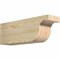 Ekena Millwork Del Monte Rough Sawn Rafter Tail, Douglas Fir, 6"W x 8"H x 24"L RFT06X08X24DEL00RDF - alternate 1
